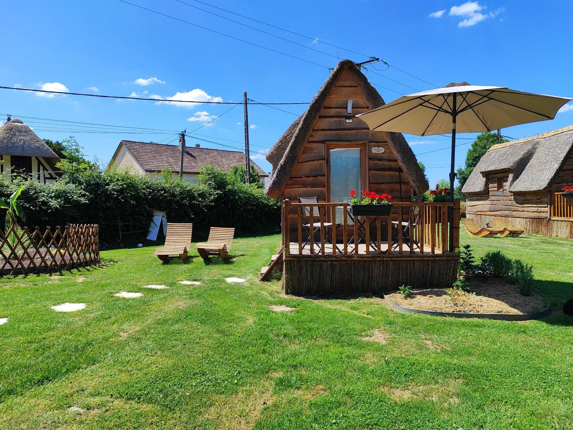 Les Mini-Chaumieres Villa Saint-Martin-Saint-Firmin Kamer foto